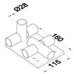 MA04L modüler sistem bileşeni