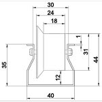 CVRT-08 - PP Roller modüler sistem bileşeni