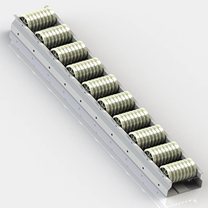 CVRT-11- Elastomer Roller, Serrated Surface modüler sistem bileşeni