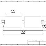 CVRT-12 - PP Roller modüler sistem bileşeni