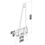 TTF04 - Trailer (800mm) modüler sistem bileşeni
