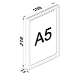 VE03 - A5 Visual Frame modüler sistem bileşeni