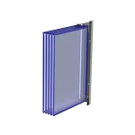 VE12 - 5 Pack A4 Display modüler sistem bileşeni