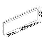 VE19 - Label Holder modüler sistem bileşeni